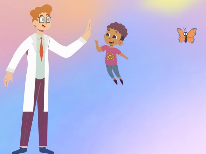 «Biwi», la farfalla che insegna ai bambini a non avere paura di dottori e ospedali csera.it/ee78d9ebjt