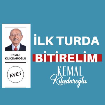 Kemal Kılıçdaroğlu'na OY VERECEĞİM diyen herkes takipleşiyor.

Şimdiden safımız belli olsun !

RT VE FAV RİCA EDİYORUM ✌️🤘

<a href="/kilicdarogluk/">Kemal Kılıçdaroğlu</a>

#Seçim2023
#CumhurbaşkanıKılıçdaroğlu
#ilkturdabitirelim
#ilkTurdaBitecek
#ilkturdabitirecegiz
#SanaSöz #AzKaldı
HER ŞEY ÇOK GÜZEL OLACAK