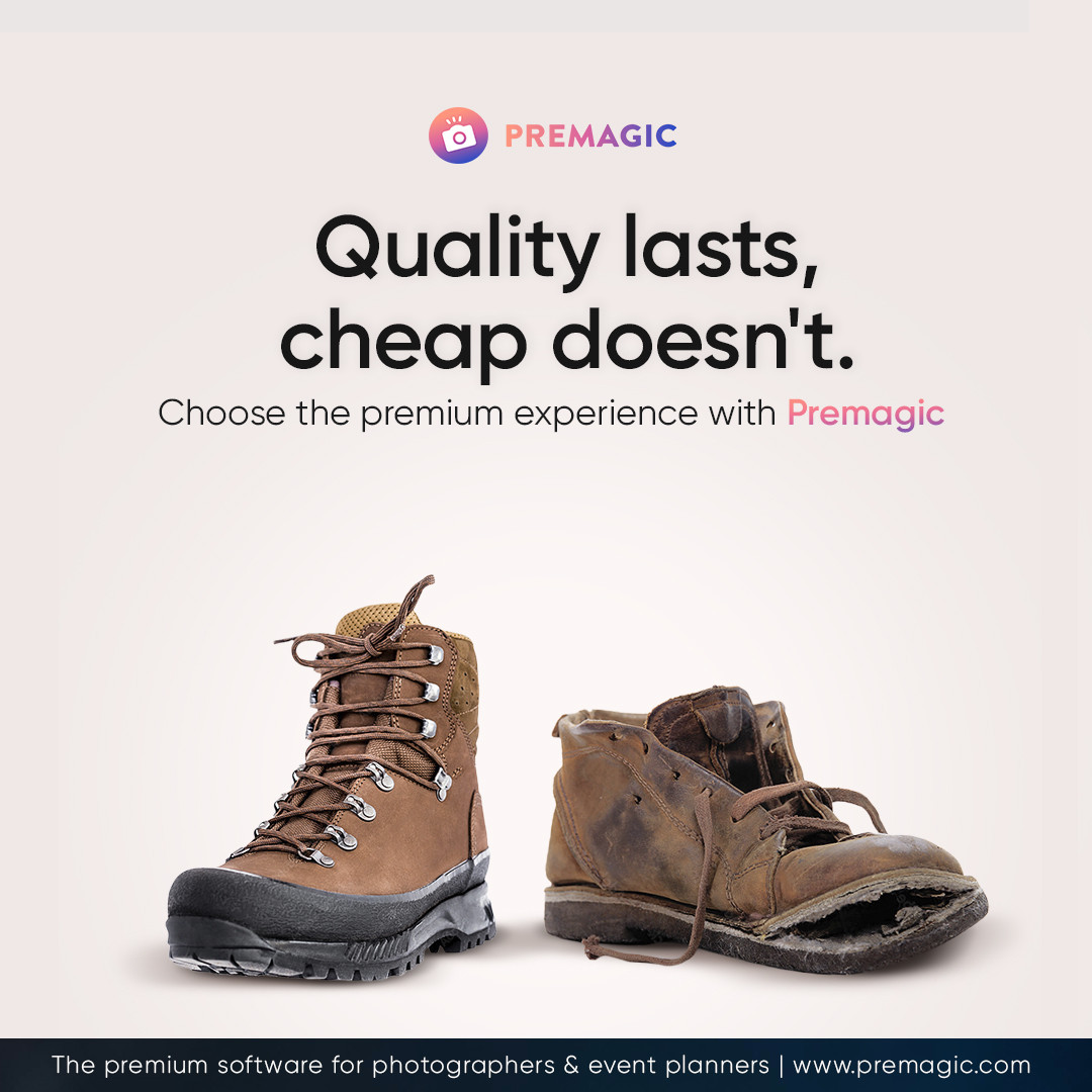 Invest in excellence for your photography profession. Choose the best software to automate your work and focus on the creative aspects. Don't settle for less. 
#Premagic #InvestInExcellence #ProfessionalPhotography #QualityOverPrice #UpgradeYourWorkflow
