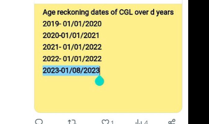 DivyeBaisla's tweet photo. Sir 🙏 @DoPTGoI we could not begged to create the job for us. We have not any illegal request. Only and only one request sir @PMOIndia please revised the date to previous one i.e 1-jan-2023 
Please  "sun lijiye hamari Maan ki baat"
#UnfairSSC @narendramodi @DrJitendraSingh @IYC https://t.co/DtjMfp3JkA
