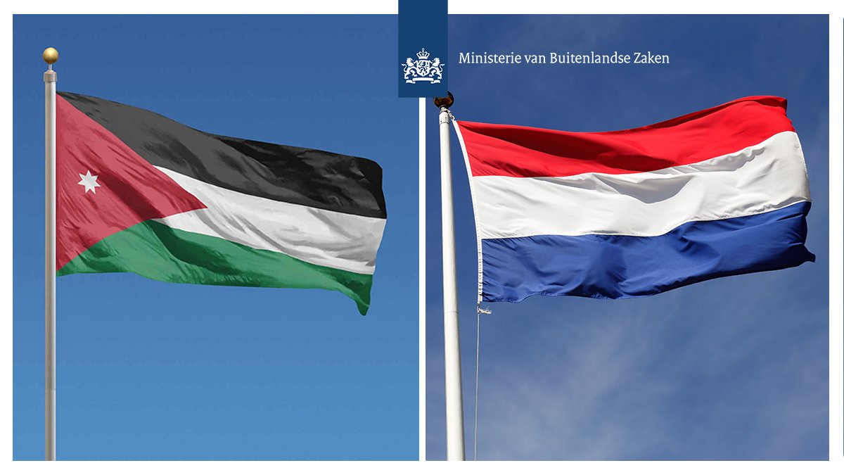 WBHoekstra's tweet image. Vandaag reis ik af naar #Jordanië. Hier spreek ik onder andere met de minister van Buitenlandse Zaken @AymanHsafadi. Een uitstekende kans om onze dank te uiten voor de cruciale hulp van Jordanië bij de Nederlandse evacuatie uit Soedan, en om onze relatie te bestendigen. 🇳🇱🇯🇴