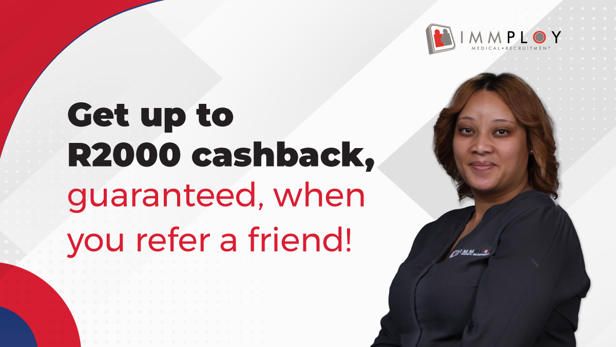 Immploy's tweet photo. Attention all healthcare professionals! Want to earn some extra cash? Immploy Medical Recruitment has an exciting referral programme just for you. Refer a friend Click the link to learn more: https://t.co/VBxnCQPUD5 

#HealthcareProfessionals #ReferralProgramme #ExtraCash https://t.co/bbUZO1xj8u