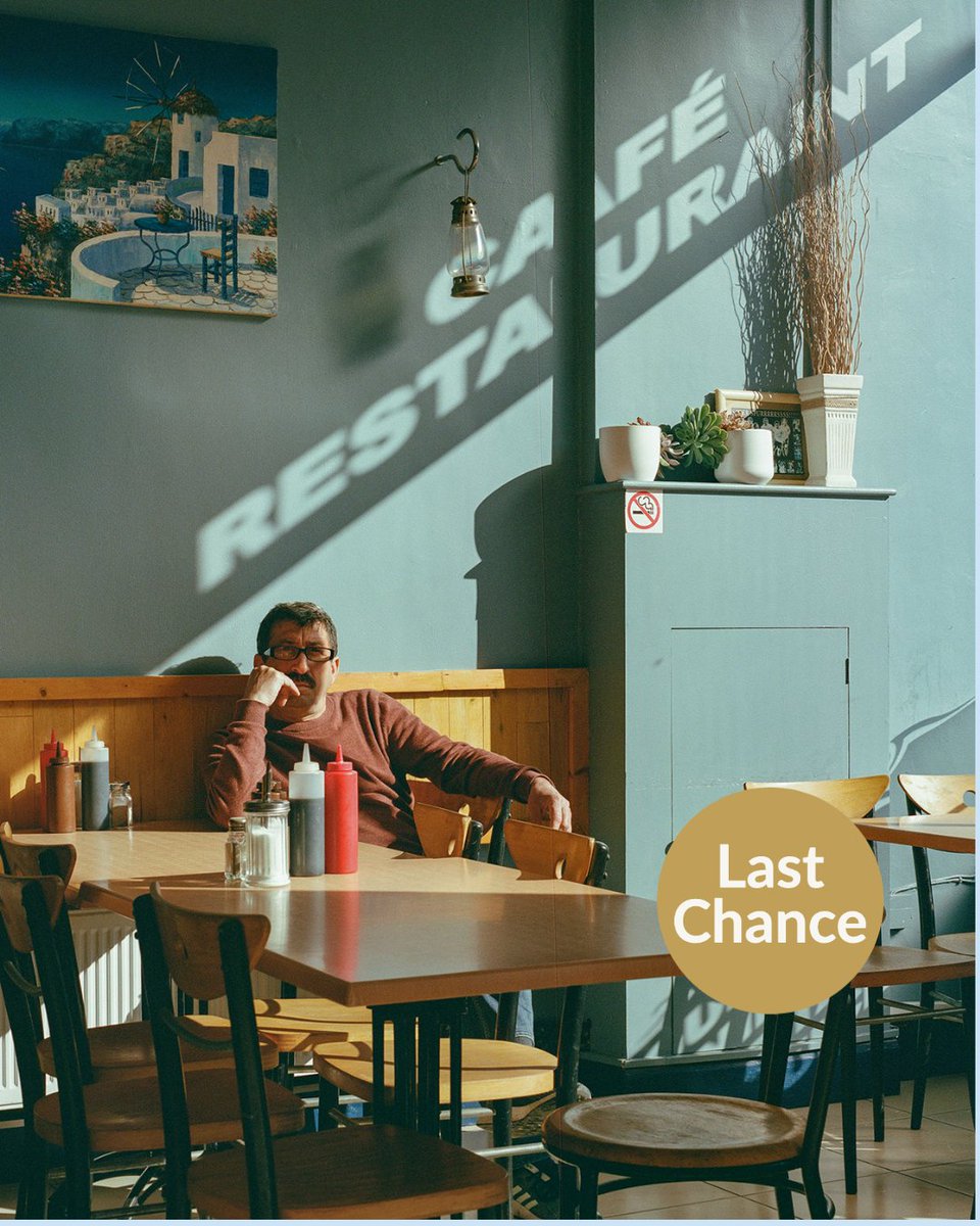 The_RPS's tweet photo. LAST CHANCE: Enter the IPE 165 Open Call ⏰
CLOSES TONIGHT, 23:59
ENTER NOW 👉 https://t.co/lq4Eda4UuX
📸 Sali in a cafe on Tottenham High Road. September 2022, Seán Anthony (@seanaaaanthony). Standout entry from the IPE165 Open Call.
#IPE165 #PhotographyOpenCall https://t.co/Te0CTluHVE