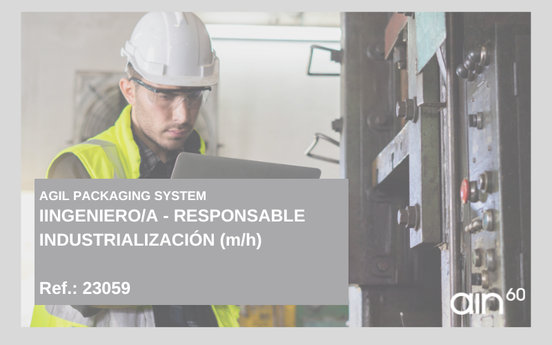 AIN_Navarra's tweet photo. ¿Buscas cambio de #empleo?

Agil Packaging System, con nave en Mutilva, busca incorporar en su estructura un Ingeniero/a con experiencia en proyectos de industrialización de productos en Planta de Producción.

👉 ¿Te interesa? https://t.co/TZ6LI90Le2

#ainSelección https://t.co/t6J9Q1mikg
