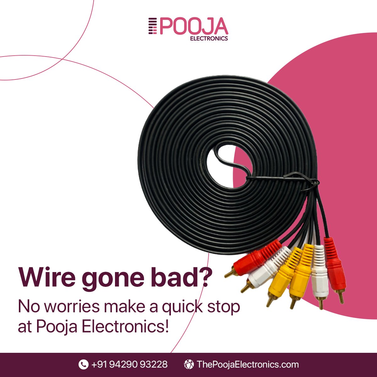 Expertly repair all your electronic needs!! Call the Pooja Electronics.
.
#poojaelectronics #electronicitems #ExpertRepairs #QualityService #smartliving #ElectronicsSpecialist #PowerUp #AffordableRepairs #technology #WiredForSuccess #DeviceRestoration #WeFixItAll #TrustedRepairs