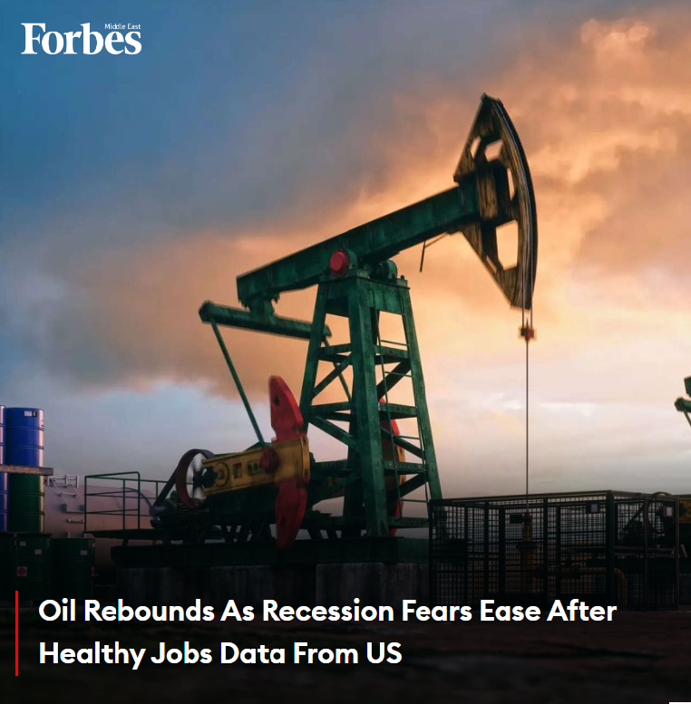 Forbes Middle East on Twitter "Crude oil prices went up as recession