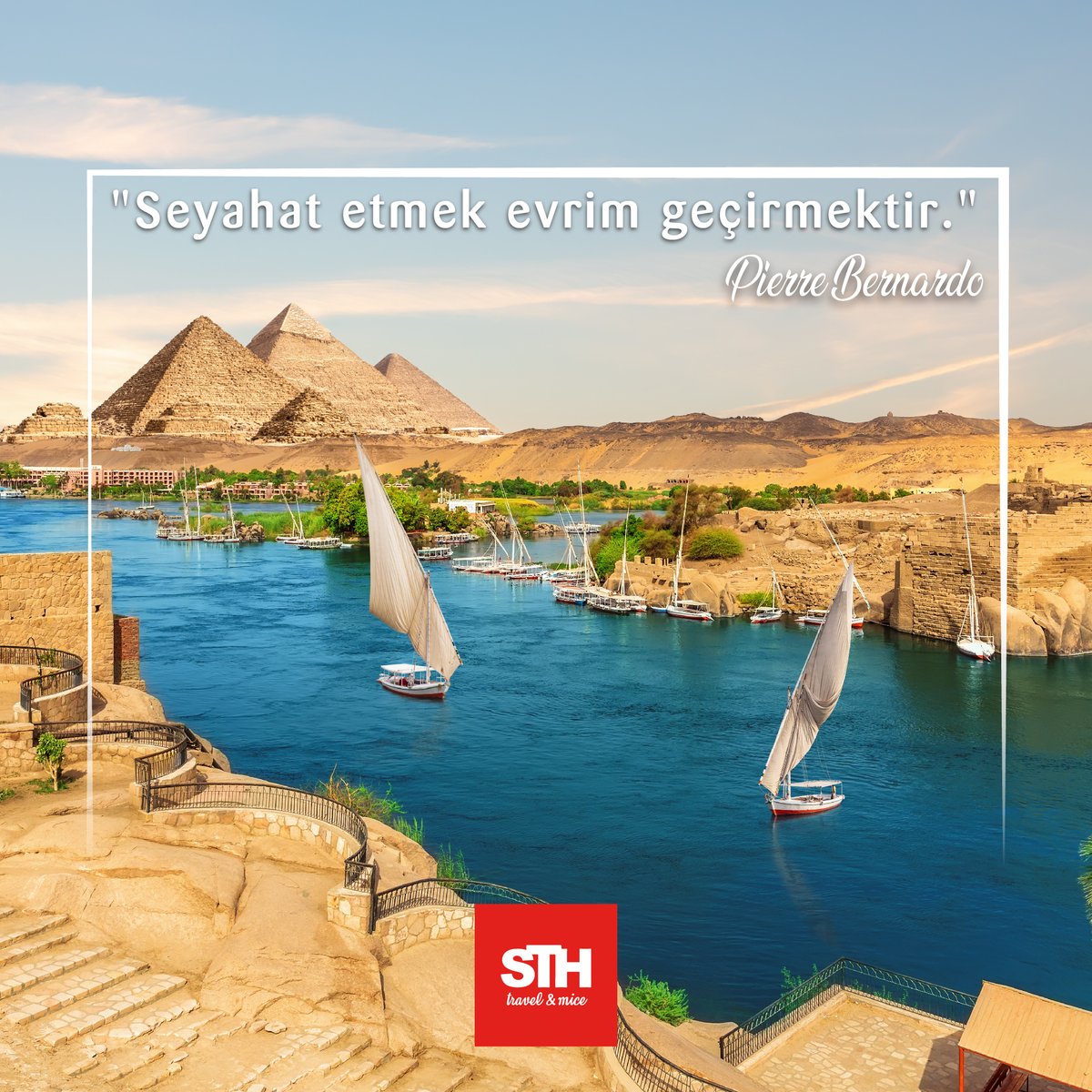 'Seyahat etmek evrim geçirmektir.' Pierre Bernardo

#sthteam #sthtravel #sthmice #seyahat #alıntı #pierrebernardo