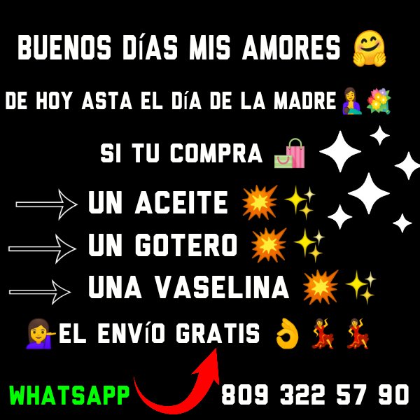 plus_afro's tweet photo. Pou plis infòmasyon WhatsApp 809 322 57 90 https://t.co/oK9G0IWidH