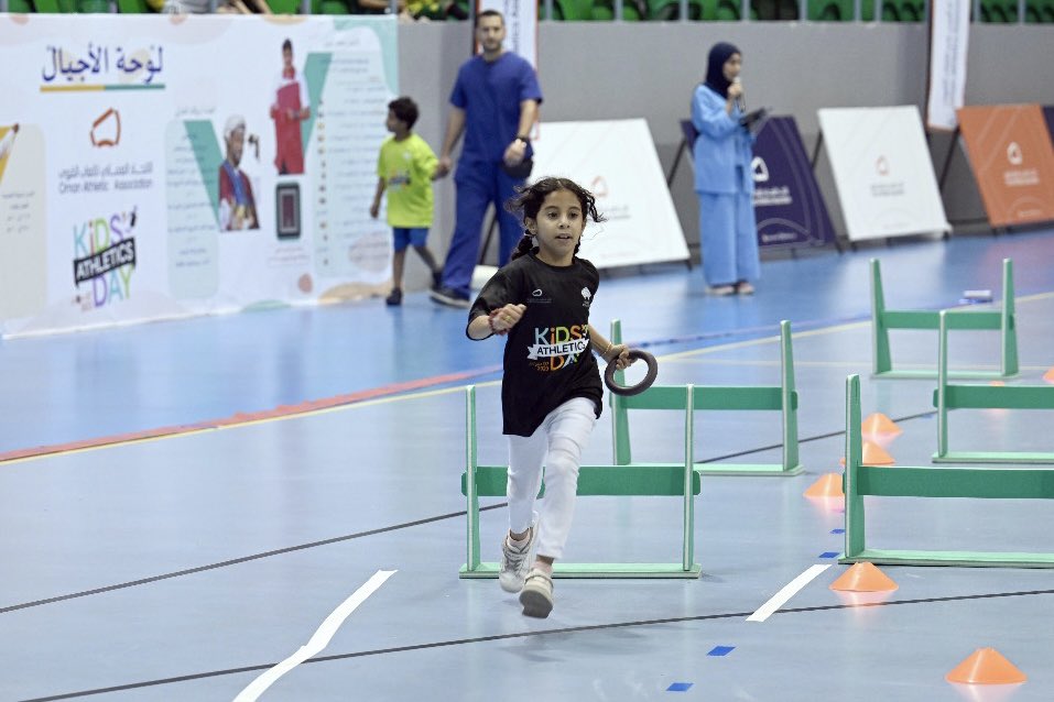 athletic_om's tweet photo. صور منوعة من مهرجان الأطفال 🧒🏻👦🏻
Photos from the Kids' Festival 👦🏻🧒🏻
#KidsAthleticsDay
#MovePlayExplore
2/3 https://t.co/uq8SVmPAaY