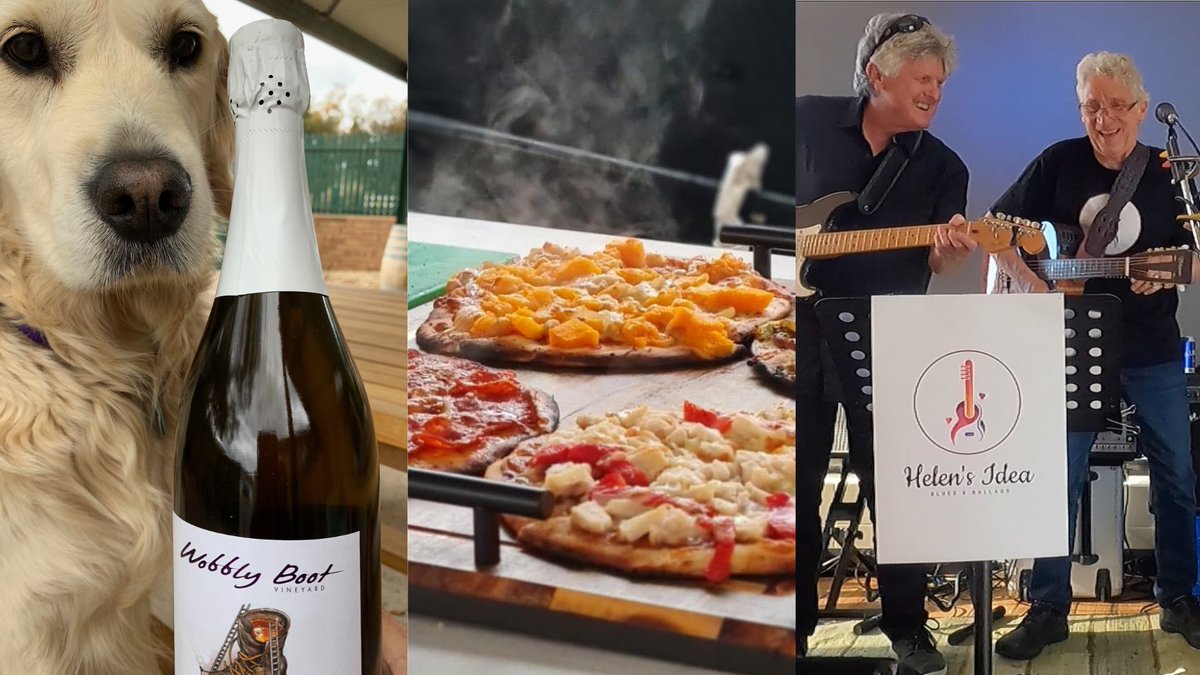 Mother’s Day at Wobbly Boot. Pizza, sparkling and live music. See you there!