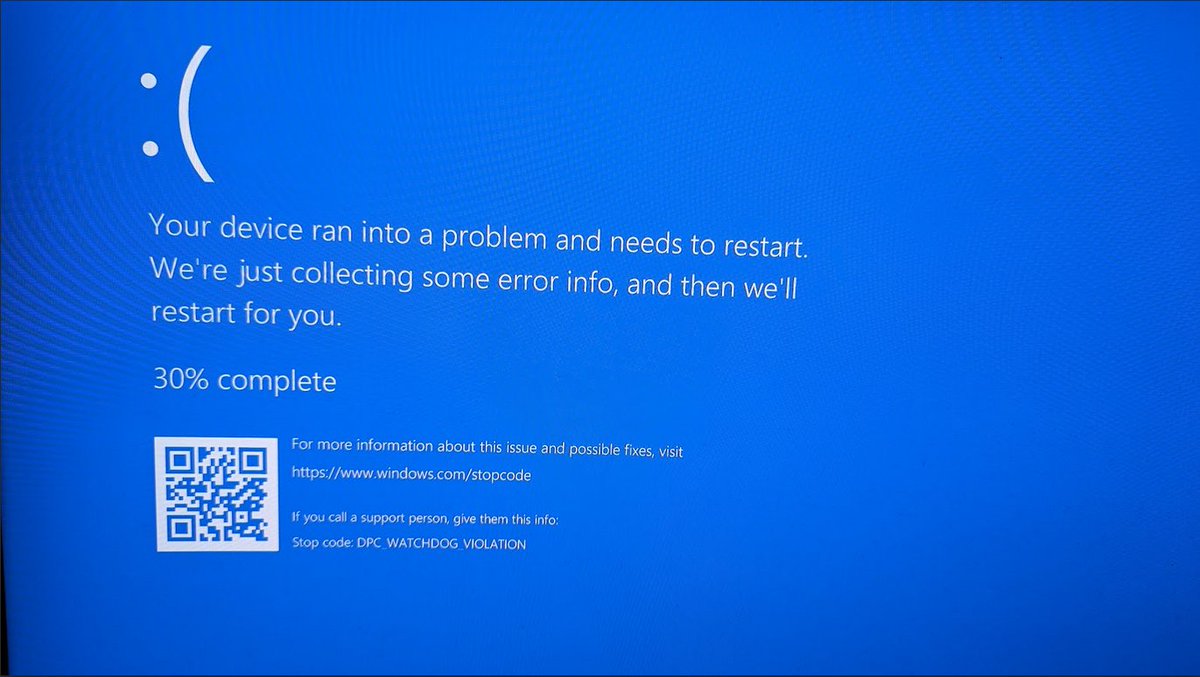 Start your day right 🙈

#Windows10 #Windows #Microsoft #Bluescreen #idontlikemondays #Montag #monday