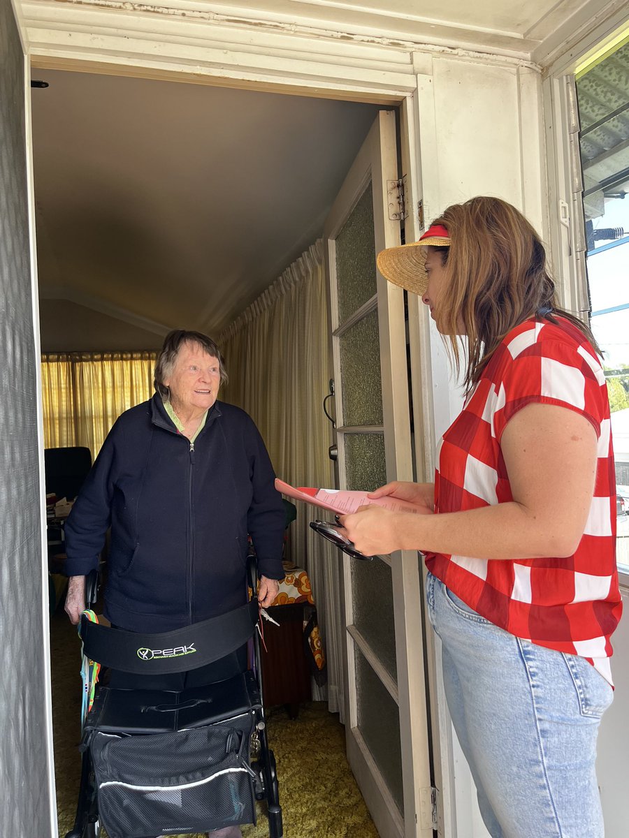 Anika Wells MP on Twitter "Over the weekend I met 91year old Chermside local Rachel while door