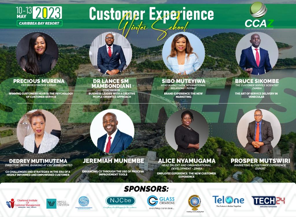 2days to go the much awaited Customer Experience Winter School in Kariba. We are more than ready to give you an experience
#cxwinterschool
#customerexperience 
<a href="/OldMutualZW/">Old Mutual Zimbabwe</a> <a href="/TelOneZW/">Tel·One</a> <a href="/NedbankZimbabwe/">Nedbank Zimbabwe</a> @ <a href="/CBZHoldings/">CBZ Holdings</a> <a href="/EcoCashHoldings/">EcoCash Holdings</a> <a href="/ZetdcOfficial/">ZETDC Official</a> <a href="/Zimra_11/">ZIMRA</a> <a href="/NMBBankZim/">NMB Bank Zim</a> <a href="/Potraz_zw/">POTRAZ</a>