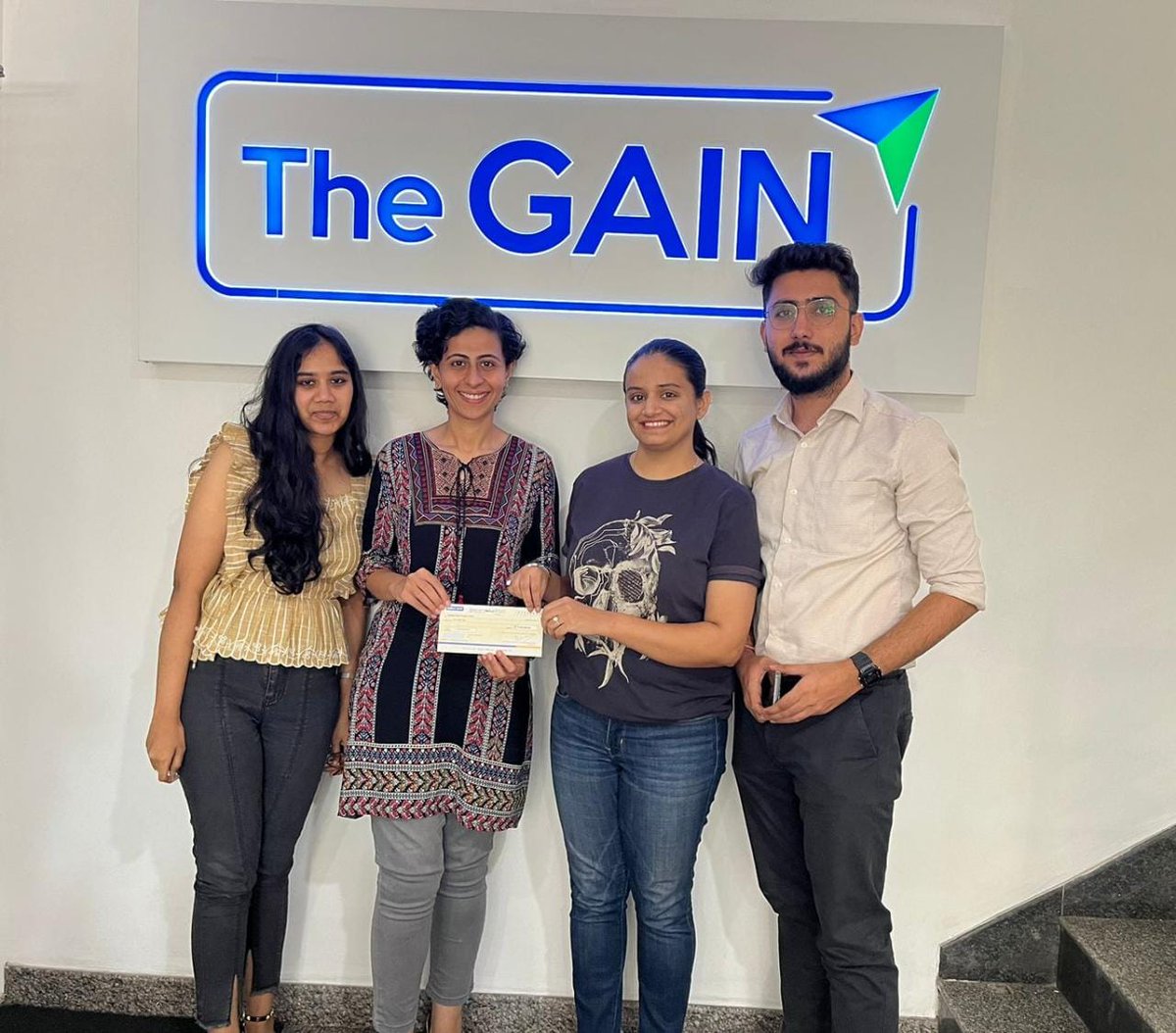 gainforstartups's tweet photo. It's always a pleasure to meet Entrepreneurs who were once a part of our acceleration program.

We met Physio. Meghna Dave founder, HealthQrehab, whose mission is to create condition-specific rehabilitation programs and deliver via telerehabilitation and guided home videos. https://t.co/Z9lpO0V1jx