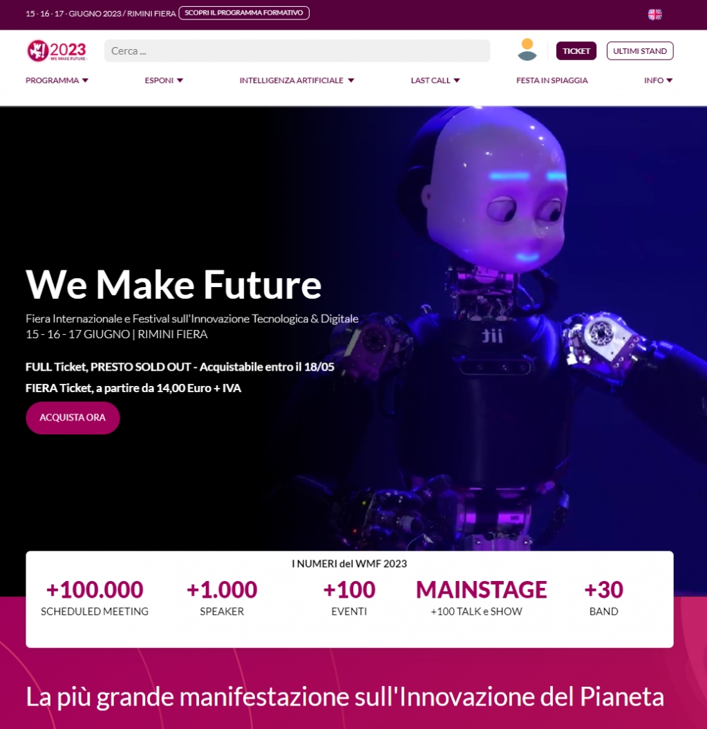 stefanopoletti's tweet photo. Rimini... arrivo!!!
Biglietto FULL Ticket preso per @WMFWeMakeFuture - Fiera Internazionale e Festival sull'Innovazione Tecnologica &amp; Digitale
15 - 16 - 17 GIUGNO | RIMINI FIERA
#wemakefuture #festivalinnovazione #wmf #accompagnamentocambiamento #transizionedigitale… https://t.co/YBixLk8Hpc