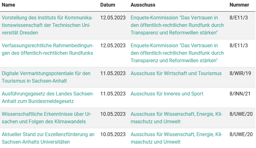 Lobbyregister Sachsen-Anhalt tweet media