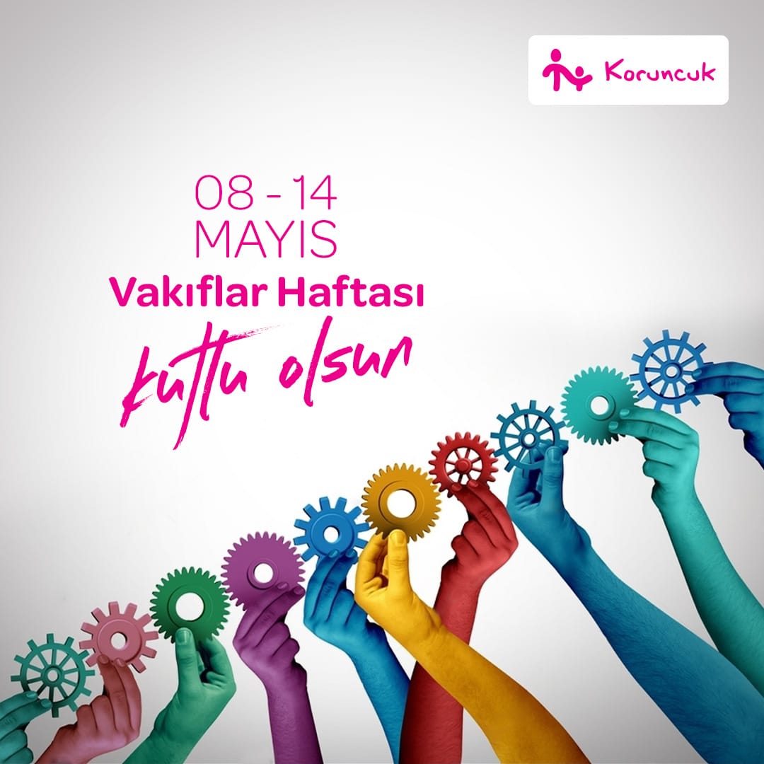 Koruncuk's tweet photo. 8-14 Mayıs Vakıflar Haftası Kutlu olsun! 

Koruncuk Vakfı olarak 1979 yılından bugüne, çocuklarım her koşulda haklarına eriştiği, sevgi ve güvenle büyüdüğü, eğitimlerine kesintisiz devam edebildiği ve katma değer yaratabildiği bir topluma hizmet etmek için çalışıyoruz. https://t.co/EJHDKQNfXj