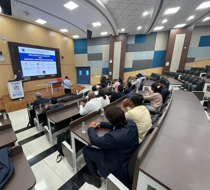 #HappeningNow  We are thrilled to welcome #innovative #startups from diverse sectors like #agriculture, #healthcare, #smartcities, #education, and #industry4point0 to our two-day startup #bootcamp at @IITIndore Campus! 🚀 #StartupBootCamp #IITIndore #Innovation #Entrepreneurship