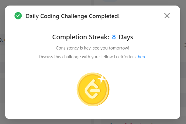 lahari6281's tweet photo. Done !!!!!!🙃🙃

Happy coding!!!!! @LeetCode 

#programming #coding #DSA #leetcode https://t.co/NuddncyD4i