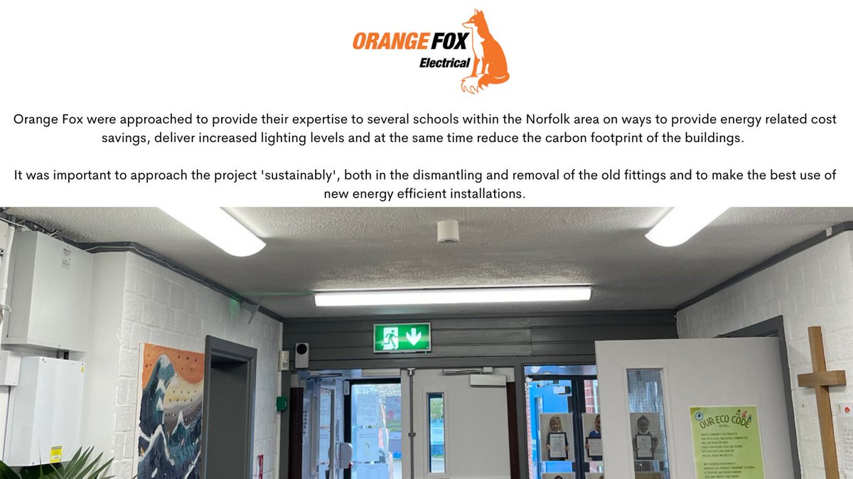 Check this work out ... privileged to bring work in on time, on budget with the feelgood factor ensuring the longevity of our environment! #reducingcarbonfootprint #greencredentials #sustainability #norfolkschools #talktous #greenalternatives