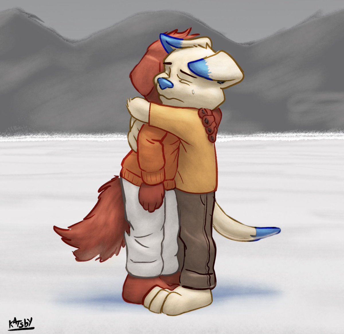 Katsby21's tweet image. But he keeps appearing in my dreams… 
#Sketch #dog #dream #digitalart