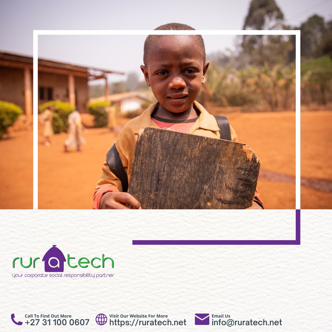 RuraTech's tweet photo. Did you know that investing in education is one of the best ways to create positive change in the world? At Ruratech, we're committed to investing in education in rural areas, helping to create a more equitable and just society.
#InvestInEducation #RuralEducation #CSRCompany https://t.co/0AMe29u0SQ