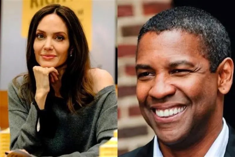 My ‘best ever s€x’ was with Denzel Washington — Angelina Jolie.