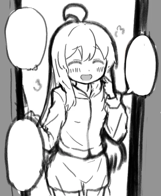 ラフはこんなもんか 