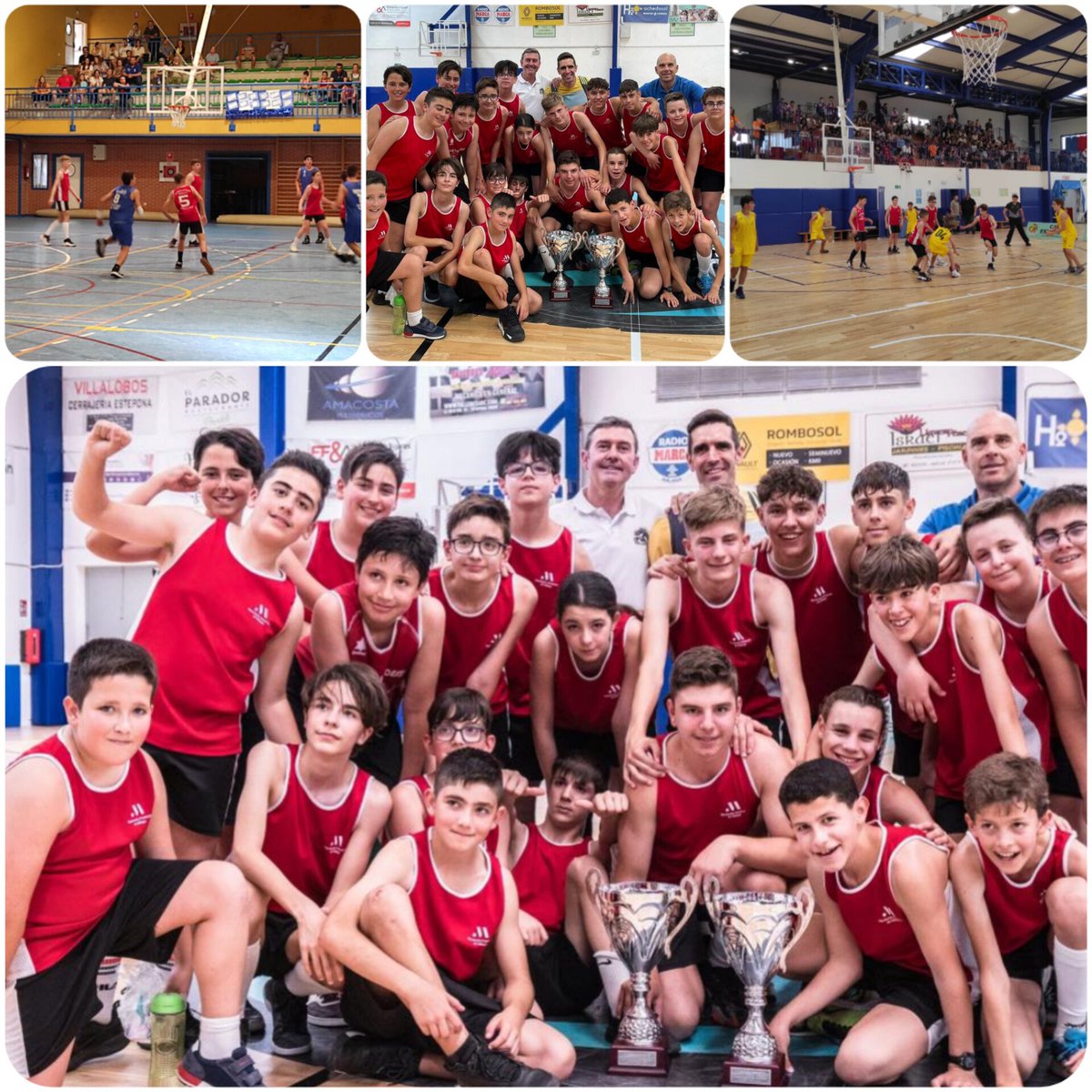 "¡Grandes noticias para el baloncesto de Archidona! 🏀 El equipo infantil y alevín de la Escuela Municipal de Baloncesto se coronaron campeones de la Liga Educativa Provincial en Estepona el 6 de mayo. ¡Ganaron todos los partidos y demostraron un juego activo y perseverante!