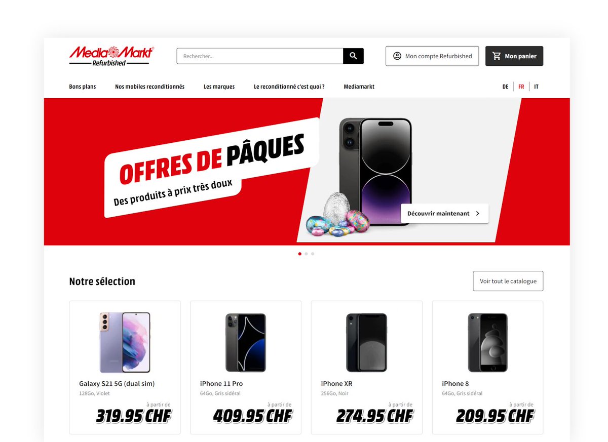 breezefront's tweet photo. That is huge. MediaMarkt is using Magento and BreezeFrontend! 🤩

https://t.co/Ho2uGqSUyX

Okay, it's not the main site, but still. https://t.co/pC4J5qpwFc