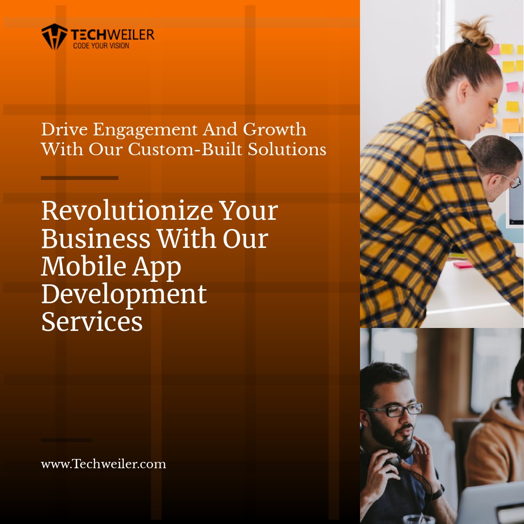 techweiler's tweet image. Are you looking to take your business to the next level?

Our mobile application development services are designed to provide you with a customized and user-friendly app that meets your specific business needs.

 #mobileappsdevelopment #android #software #application