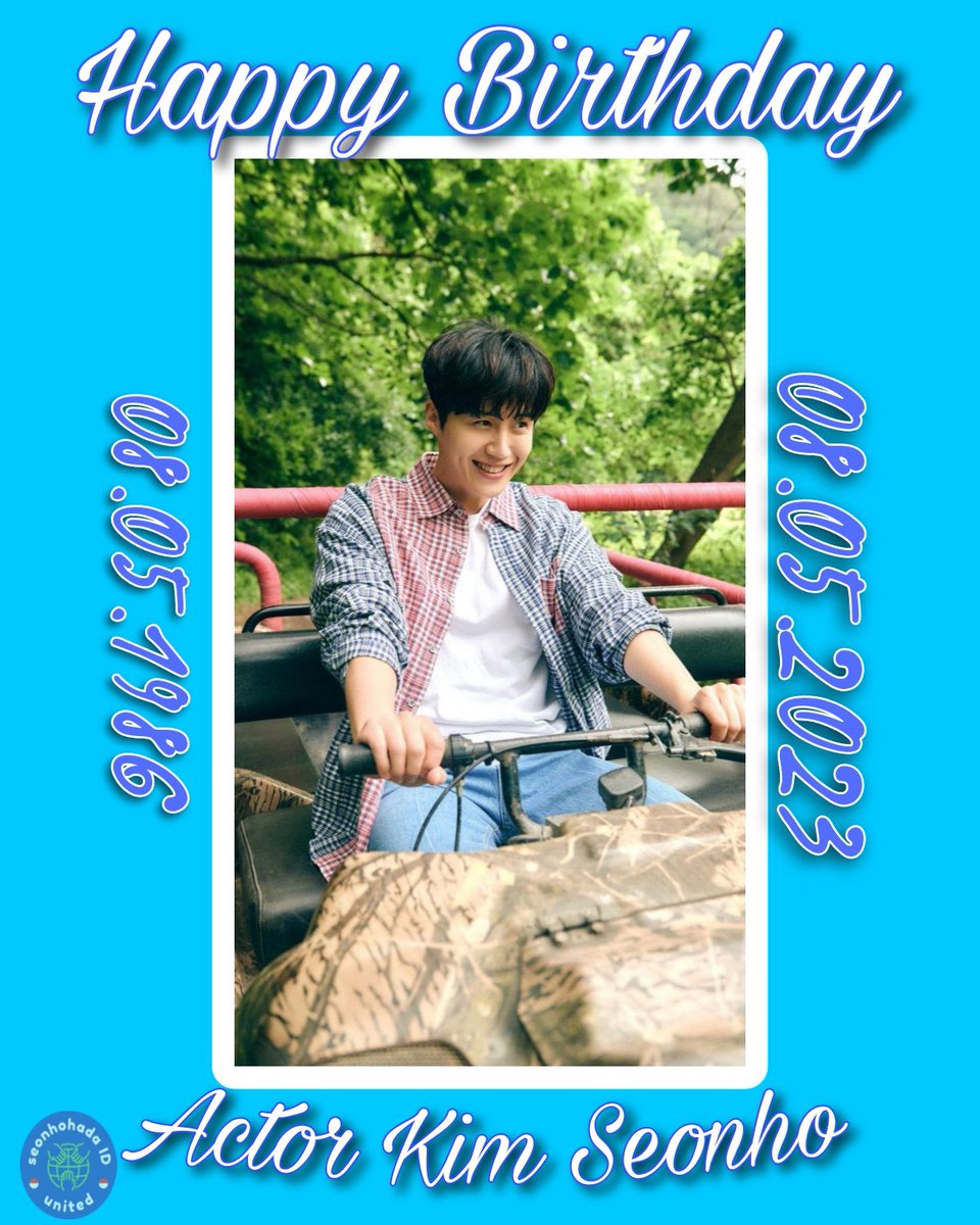 Happy Birthday to Our Favourite Actor Kim Seonho. See you in Jakarta Indonesia next Month💙 

HAPPY SEONHO DAY
#PreferredSEONHODay
#우리의_봄_선호야_생일축하해