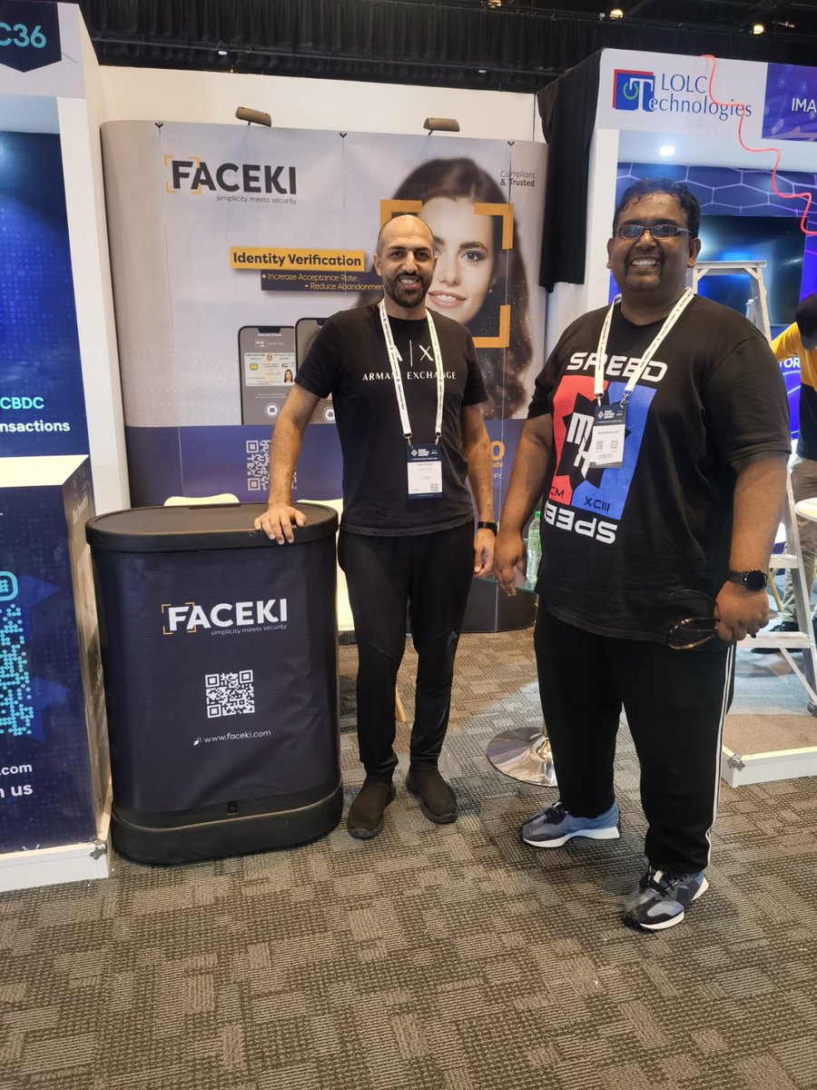 faceki_'s tweet photo. Feeling the energy of the #dubaifintechsummit as the FACEKI team kicks into high gear!
πCome visit us at booth C35 and let's dive into exciting conversations about the future.
#DubaiFintechSummit #KYB #kyc #Compliance #Innovation #BoothC35 #jointheconversation #FACEKI #kyt https://t.co/WWU9LXtw6L