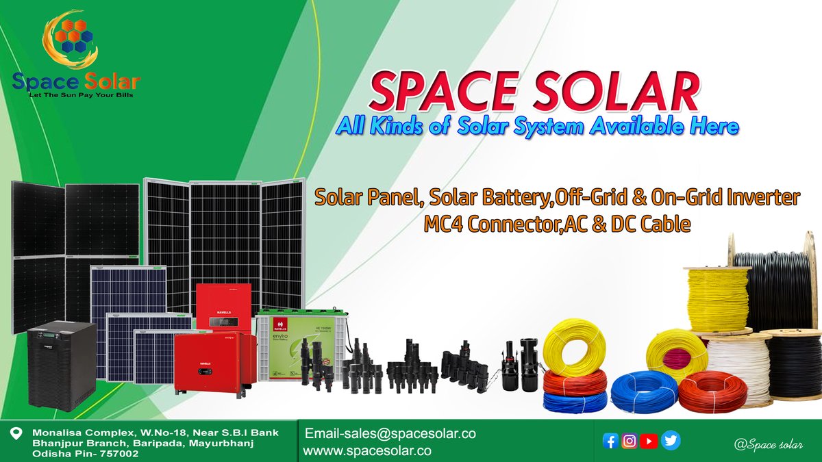 ..
.
.
#solarinverter #solarenergy #solarpowersystem #solar #inverter #sunpowersolar #Odisha #bestsolarcompany #solarpanels #renewableenergy #sustainable #greenenergy #gogreen #solarplant #facebook_twitter