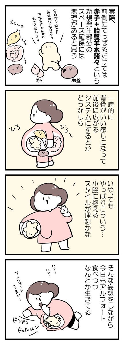 妊婦のおなか…