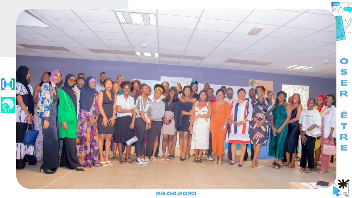 [OSER ÊTRE📸] Retour en image sur l’événement du 29 avril en partenariat avec Women Techmakers Cloud Abidjan/Cocody.  

La suite des photos 🙋🏾‍♀️