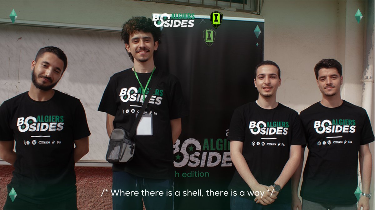 shellmates's tweet photo. Thanks to all the amazing teams who participated in the BSides Algiers event! Your energy and dedication made it a huge success .Here's a glimpse of the teams in action! 
#shellmates{ #bsides #Algiers #end #success #teams #cybersecurity #hacking #hack #hacker #CTF #conference } https://t.co/GEGaTJO30x