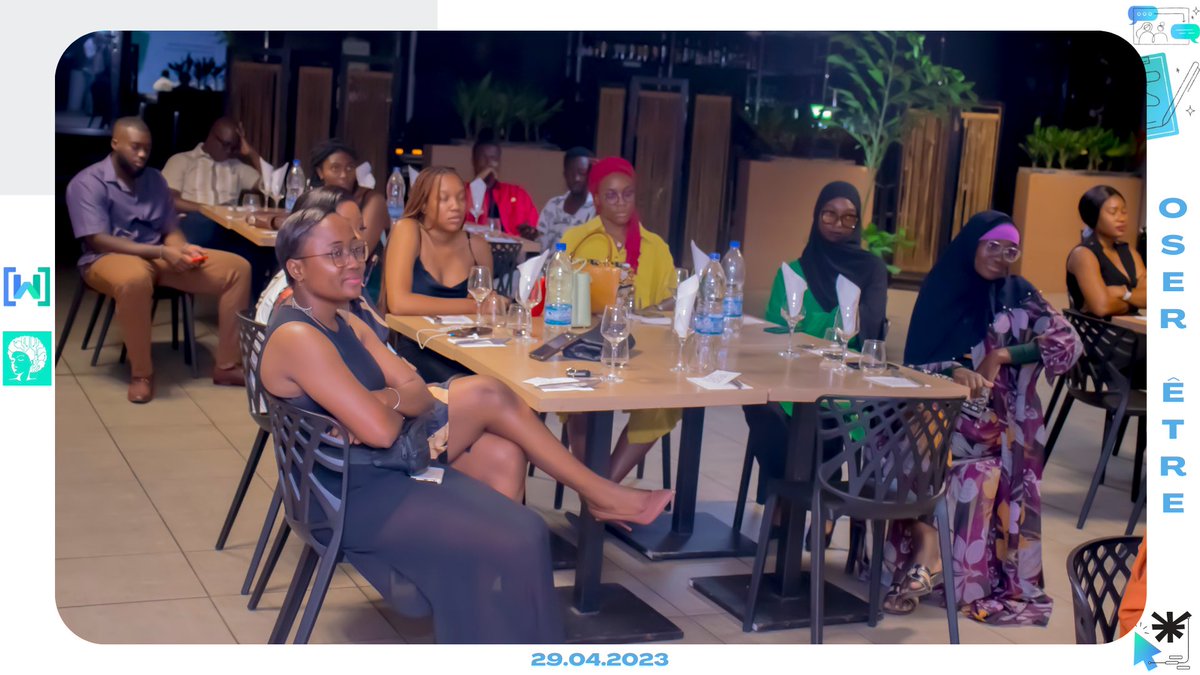 [OSER ÊTRE📸] Retour en image sur l’événement du 29 avril en partenariat avec <a href="/wtmcloudabj/">WTM Cloud Abidjan</a> /Cocody. 

Merci d’avoir célébré avec nous les femmes de la Tech à l'occasion de la Journée Internationale du droit des femmes 😍 

#womenintechafrica #abidjanaisesintech