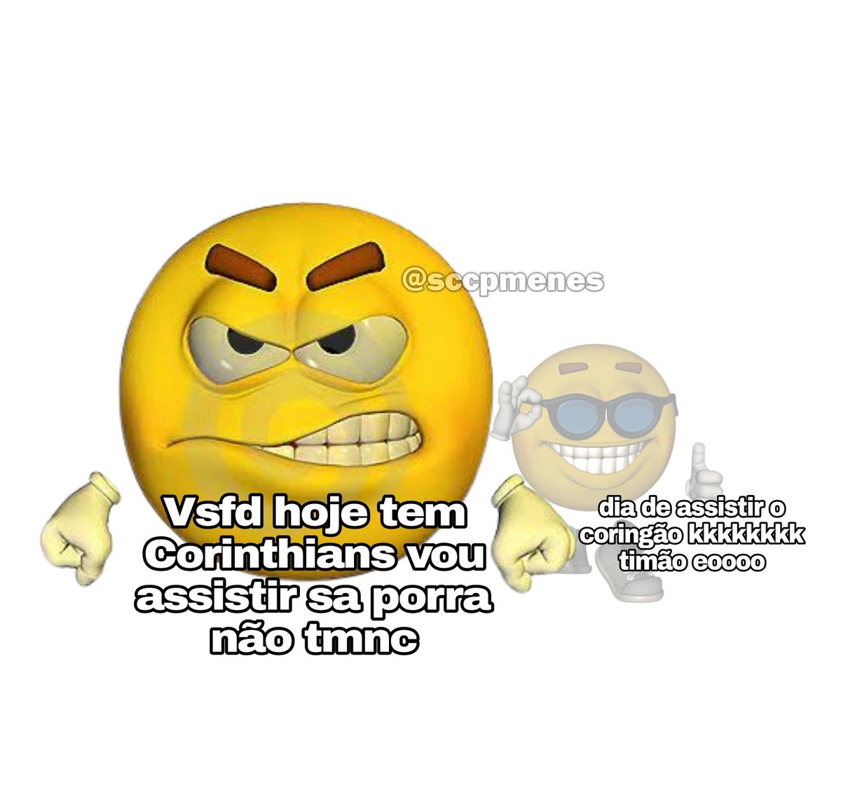 sccpmemes_'s tweet photo. Infelizmente, hoje tem https://t.co/lpXKmjfKhD