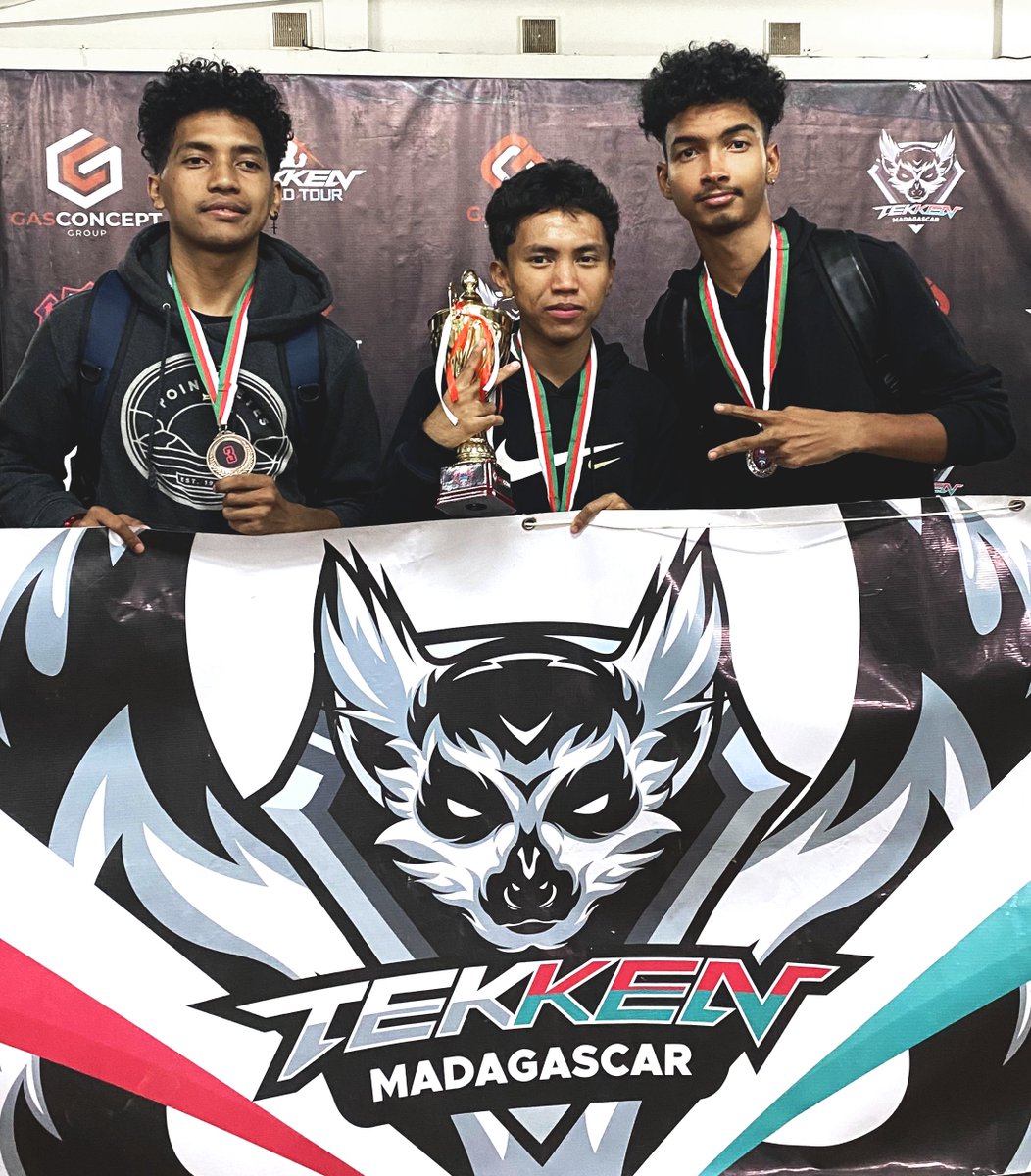 TekkenMadagasc1's tweet photo. The NEXT LEVEL PLAY Round 4 is over with 107 players.
2nd #TWT2023 Dojo Event in Madagascar.
Who can stop the dominating series of our Champ ?
🥇TSN | Yondaime
🥈ExE | Ra Yan
🥉ExE | Wixler
Thanks @GascomeSport for the constant support
See you next month for next #NLPlay https://t.co/hWdoFzrgT0