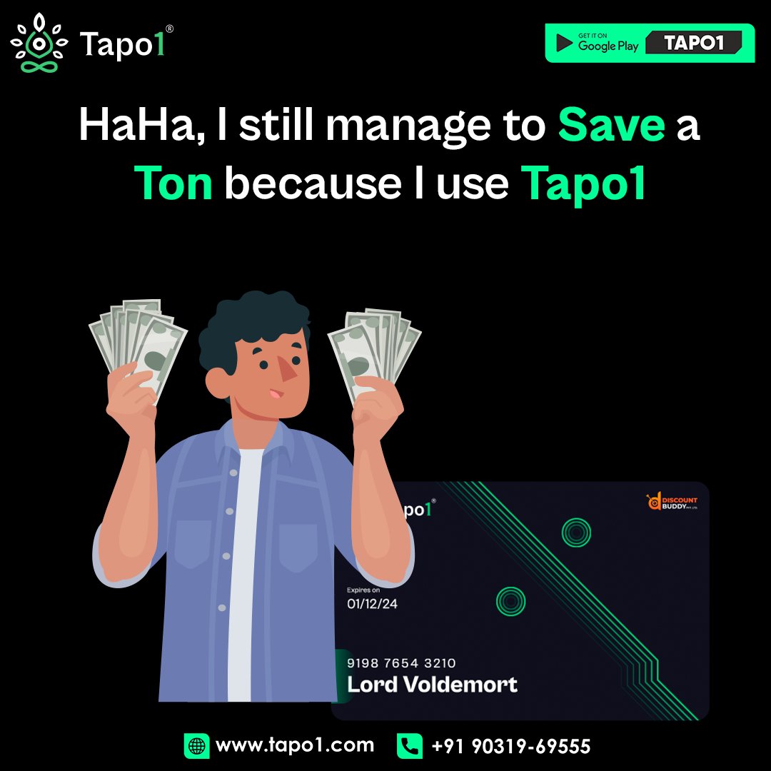ontapo1's tweet photo. Save big using Tapo1
.
.
.
Download Now
Visit us Now: https://t.co/h00DRAOIVs
.
.
.
.
#discountuniverse #discount #discounted #cashbackapp #savingsaccount #tapo1
#shopping #cashbackcard #cashbacks #discountshopping #pricedrop #tapo1card https://t.co/HRf1OxCoJN