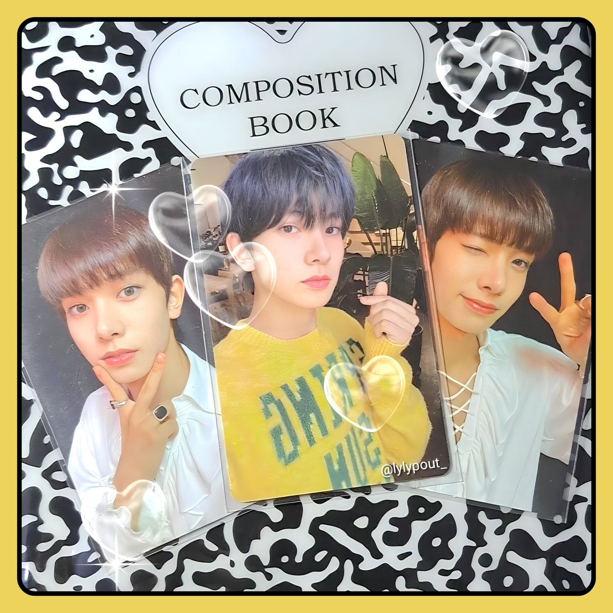 yourdhly's tweet photo. 230508 • today's mails 💌·˚ ༘

— Heeseung photocard B:DO (Dusk ver.) &amp; sg22 member set.

#Heeseung #LeeHeeseung #ENHYPEN #dhlymails https://t.co/qPKISLkXEZ