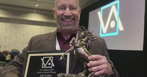 jmcvoiceover's tweet photo. https://t.co/lGZrZC2XCr

So proud of Unicorn Award winner Jeff Gelder!

Check out his interview with CBS 8 San Diego.

#vo #voiceover #voiceactingchallenge #voiceoverchallenge #voiceoverwork #voiceovers #voiceacting #voatlanta #unicornaward #cbs8 https://t.co/nI7qZROUzy