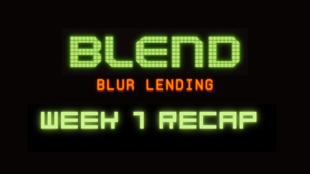 NFTSapien's tweet photo. Blend has now been live for 1 week.

Has it been successful?

Let's dive into the numbers 🧵👇

(1/8) https://t.co/wgngtH3big