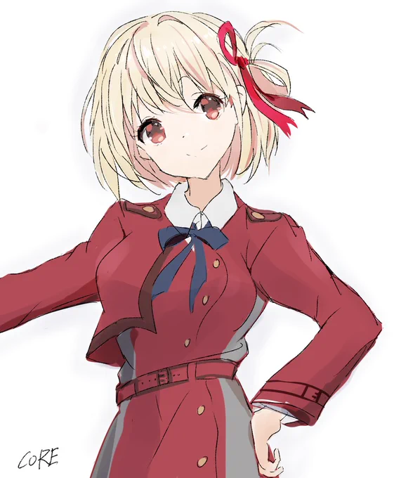 千束ちゃ  #リコリス・リコイル #落書き 