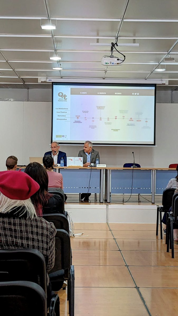 Presentación de la Biblioteca del Quijote Transnacional en la Feria del Libro de Salamanca 

👉 quijotetransnacional.es/index.php/BQT