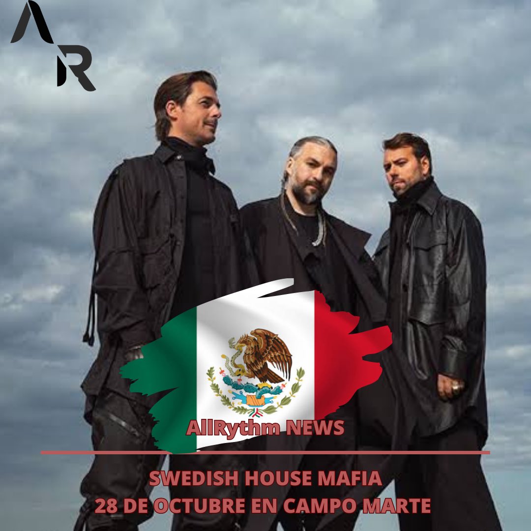 all_rythm's tweet photo. Ya es oficial!
Swedish House Mafia regresa a Mexico, siendo el campo Marte el recinto que nos reunirá a ver a Sebastián Ingroso, Axwell y Steve Angelo. https://t.co/lSFo4EneBW