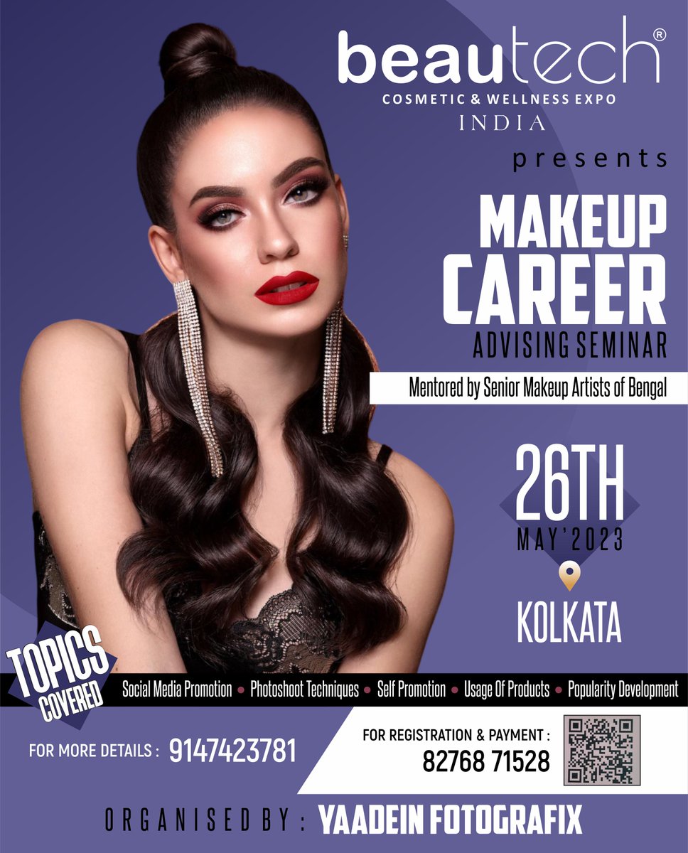 BeautechExpo's tweet image. Beautech is organizing seminars all over Eastern India region.   

#beautech #beautechexpo #cosmetics #wellness #kolkata #kolkatadiaries #kolkatayoutuber #beautysalon #beautytips #hairstylist #makeup #makeupartist #beautychallenge #beautytips #beautyguidance #beautycarrier