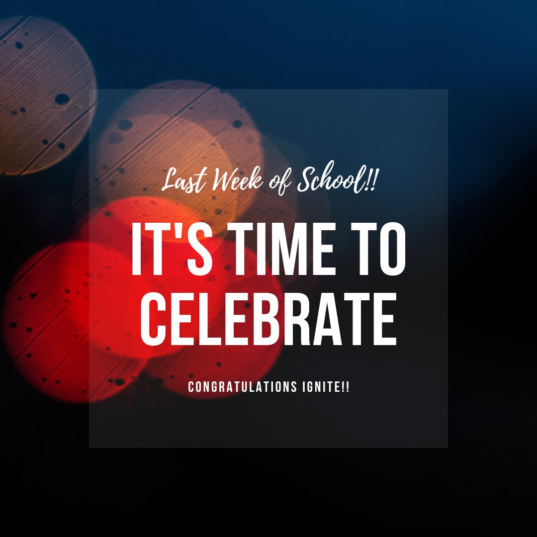 ignite_ICA's tweet photo. Last week of school for our scholars! Congratulations ICA students!! You had an incredible year!! https://t.co/IPL10KvIU0