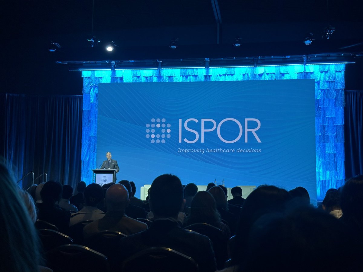 iaecox's tweet photo. Happening now, opening plenary session. #ISPORAnnual https://t.co/u8xku9yQtR